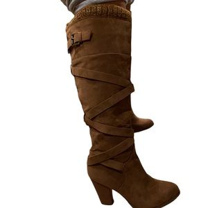 Just Fab winter knee high boots